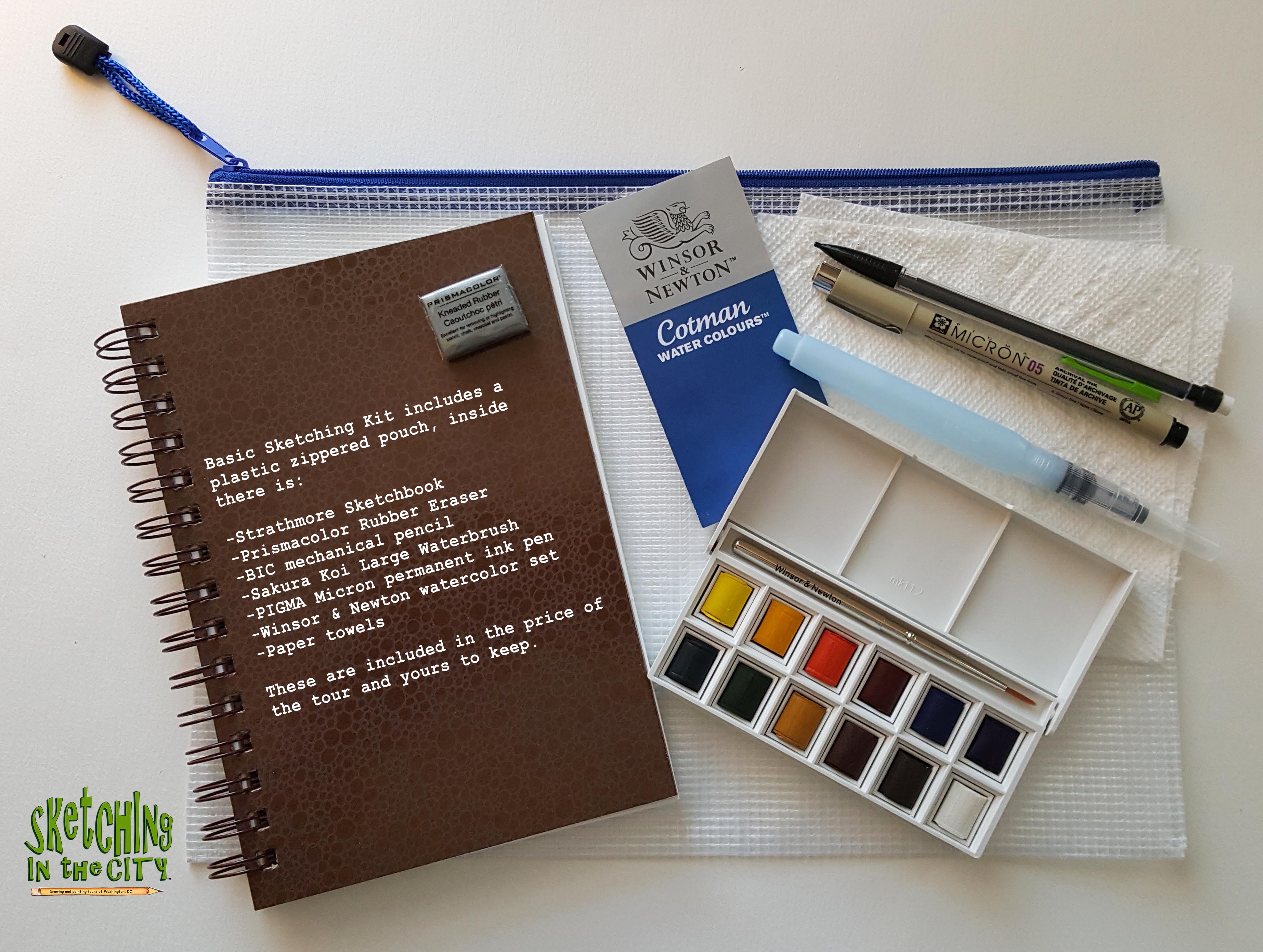 Basic Sketching Kit – Sketching in the City